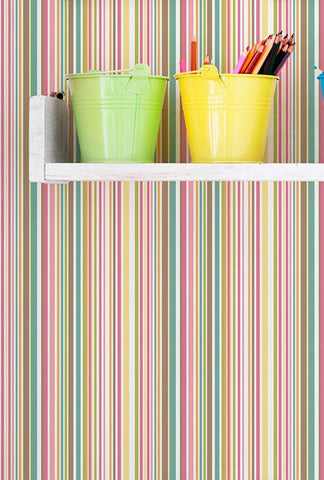 Candy Stripes WallPaper (Roll: 61.5cm x 10m)