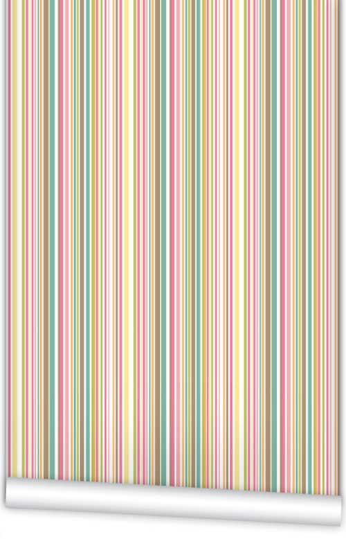 Candy Stripes WallPaper (Roll: 72cm x 10m)