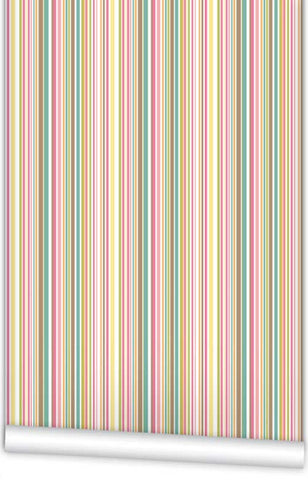 Candy Stripes WallPaper (Roll: 61.5cm x 10m)