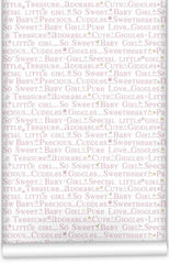 Pink Elephants Baby Girl WallPaper (Roll: 72cm x 10m)