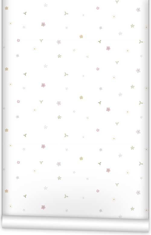 Pink Elephants Ditsy WallPaper (Roll: 72cm x 10m)