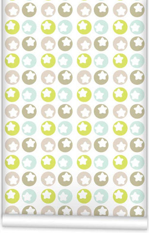 Robot Star WallPaper (Roll: 61.5cm x 10m)