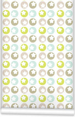 Robot Star WallPaper (Roll: 72cm x 10m)