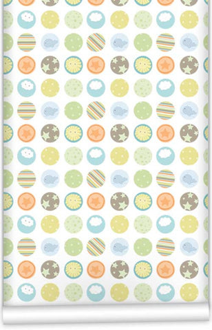 Water Baby Icon WallPaper (Roll: 61.5cm x 10m)