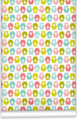 Bubble Bears WallPaper (Roll: 72cm x 10m)