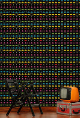 Space Invaders WallPaper (Roll: 72cm x 10m)