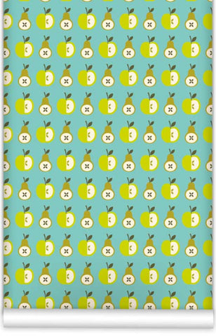 Apples & Pears WallPaper (Roll: 61.5cm x 10m)