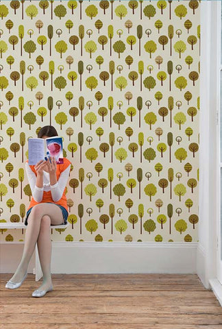 Woodland WallPaper (Roll: 61.5cm x 10m)