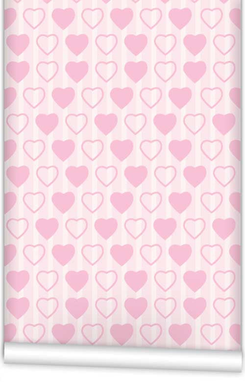 Hearts WallPaper (Roll: 72cm x 10m)