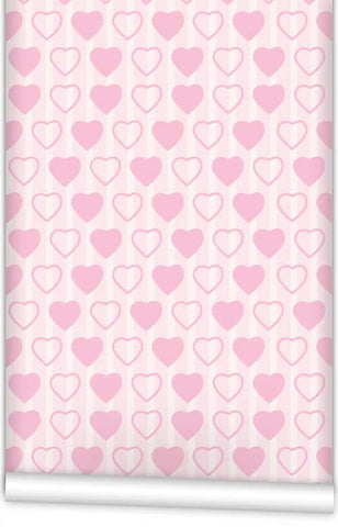 Hearts WallPaper (Roll: 61.5cm x 10m)