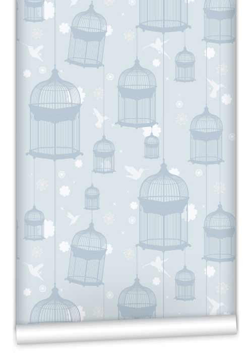 M&M Birdcage WallPaper (Roll: 61.5cm x 10m)