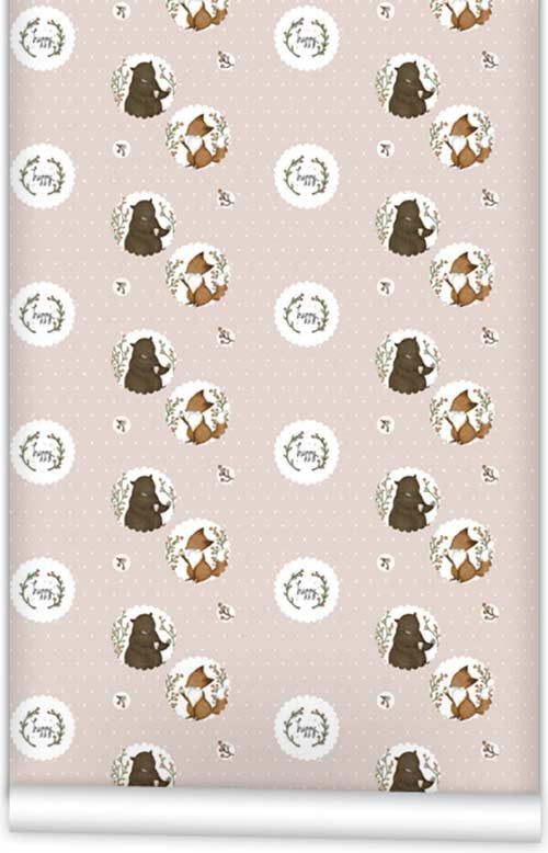 Hello Berries WallPaper (Roll: 72cm x 10m)