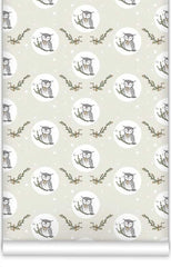 Owl Moon WallPaper (Roll: 72cm x 10m)