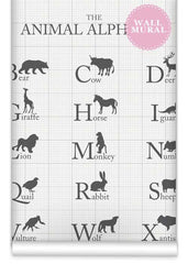 Animal Alphabet Wall Mural