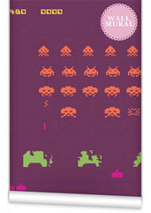 Space Invaders Wall Mural