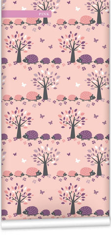 Garden Hedgehog WallPaper (Roll: 61.5cm x 10m)