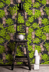 Monkey Wall WallPaper (Roll: 72cm x 10m)