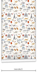 Paris WallPaper (Roll: 61.5cm x 10m)