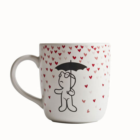 Mr.P Raining Hearts Mug