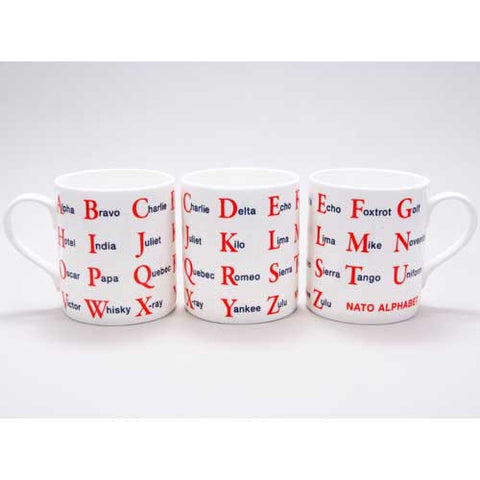 Nato Alphabet Mug