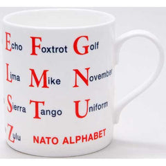 Nato Alphabet Mug