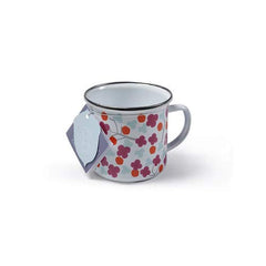 Burgon & Ball Enamel Mug - Cherry Blossom