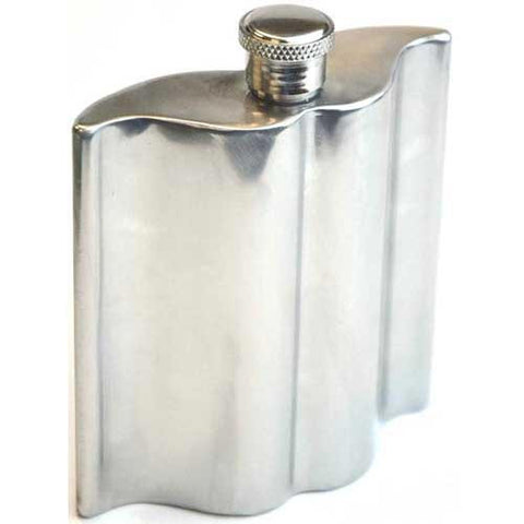 Moustache Hip Flask