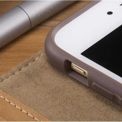 MOSHI Overture Wallet for iPhone 6 - Brushed Titanium