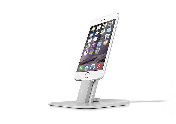 Twelve South HiRise DELUXE for iPhone 5, iPhone 6 + iPad Mini - Silver