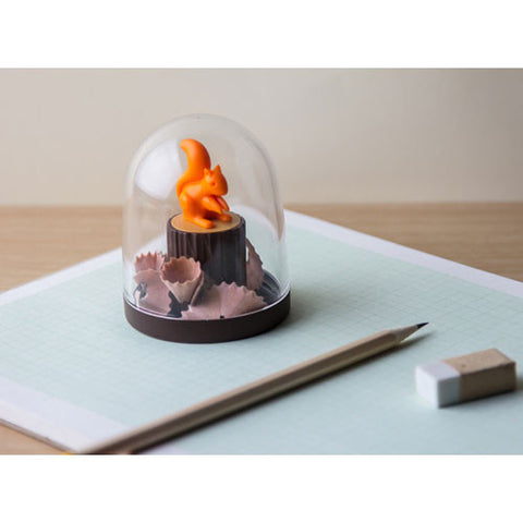 Squirrel Last Log Pencil Sharpener