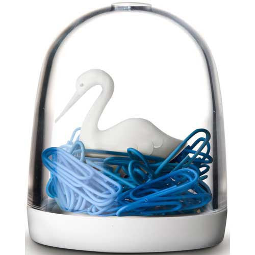 Swan Paperclips Holder