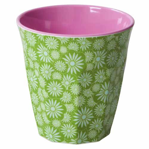 Melamine Cup by Rice - Casablanca Green