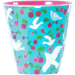 Melamine Cup by Rice - Doves Turquoise