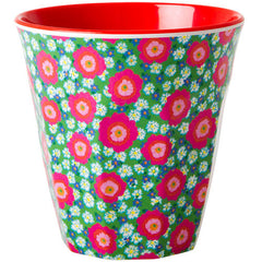 Melamine Cup by Rice - Peonies Pink