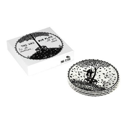 Rob Ryan OUR PLACE Plate Set (4)