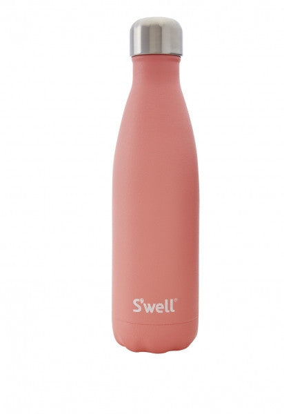 Pink Matte 260ml Metal Water Bottle, New Look