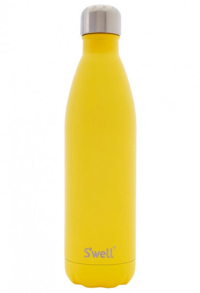 Swell Satin Stainless Steel Insulated Bottle - 750ml - Yellow Zinc