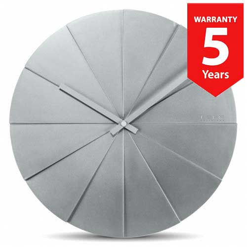 Leff Scope 45 Wall Clock - Grey