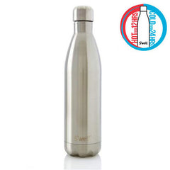 Swell Classic Silver Lining Stainless Steel Insulated Bottle - 750ml