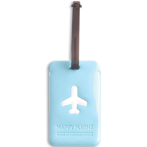 Etichetta Bagagli ALIFE HF Square – Rossa In PVC, Resistente E Pratica