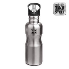 Stainless Steel Single Wall Straw Top Water Bottle - 750ml