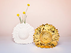 AREAWARE Sunflower Vase - White