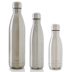 Swell Classic Silver Lining Stainless Steel Insulated Bottle - 750ml