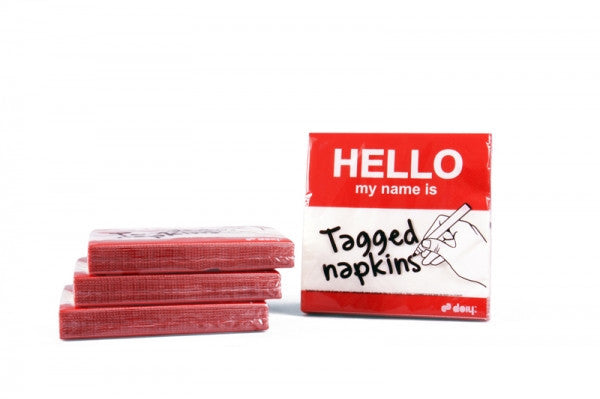 Tagged Napkins