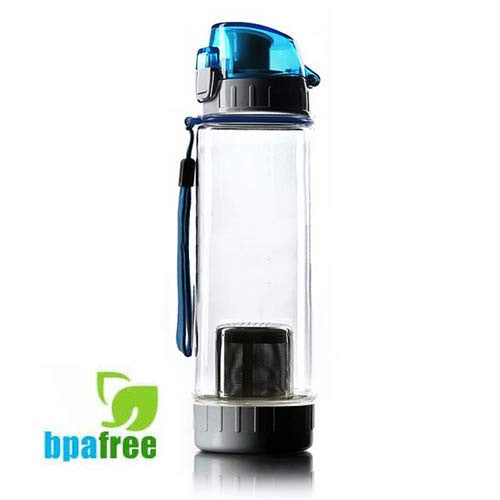 Tea Infuser Drink Bottle - BPA Free - 600ml