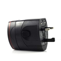 Global Travel Power Adapter with 2 USB Ports & Case