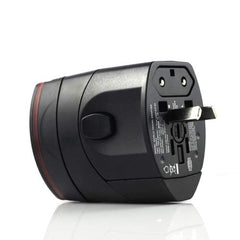 Global Travel Power Adapter with 2 USB Ports & Case