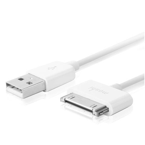 Moshi USB Cable for iPod / iPhone / iPad White