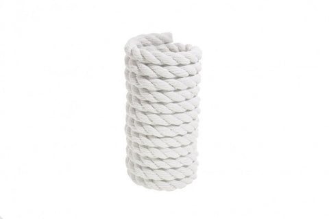 AREAWARE Rope Coil Vase - Chrome