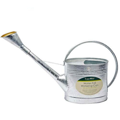 Burgon & Ball Waterfall Watering Can - Galvanised 9 liters